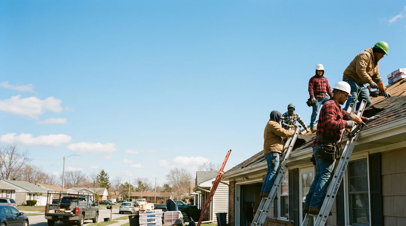 Roofing in Meservey, IA near me